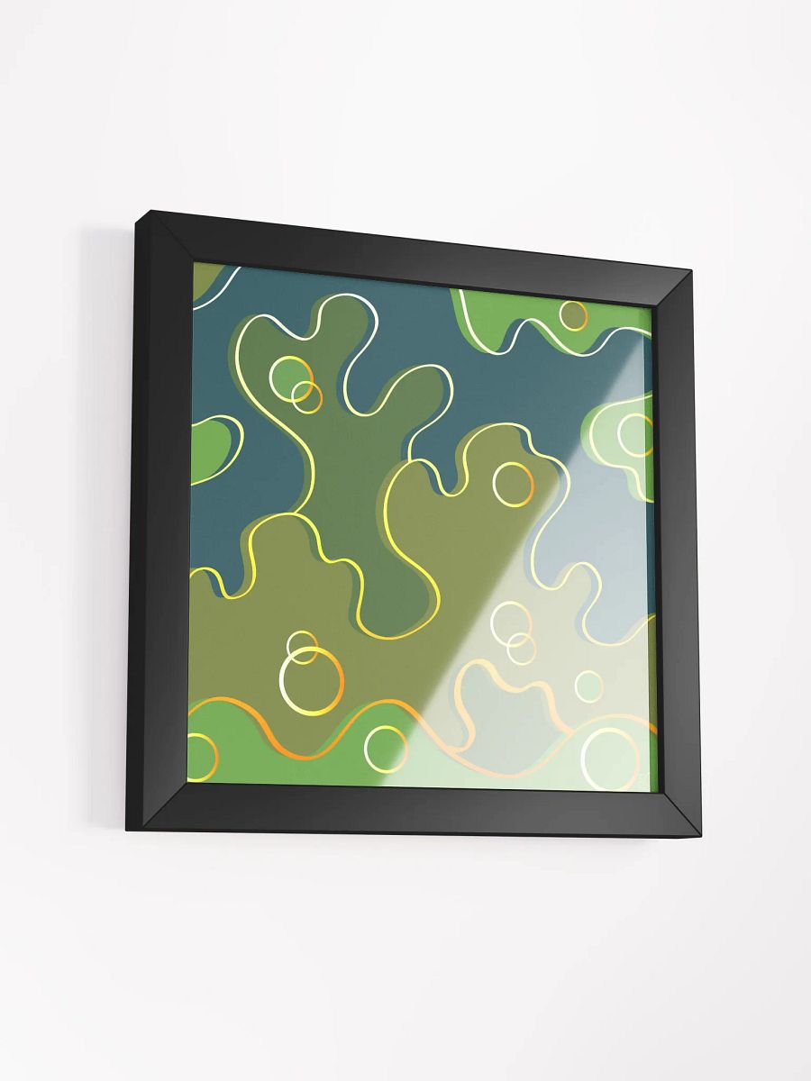 Fluid Motion Framed Art Poster - Abstract Landscape No. 5 product image (38)