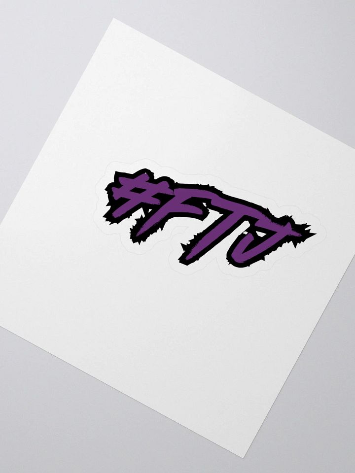 #FTJ Sticker product image (2)