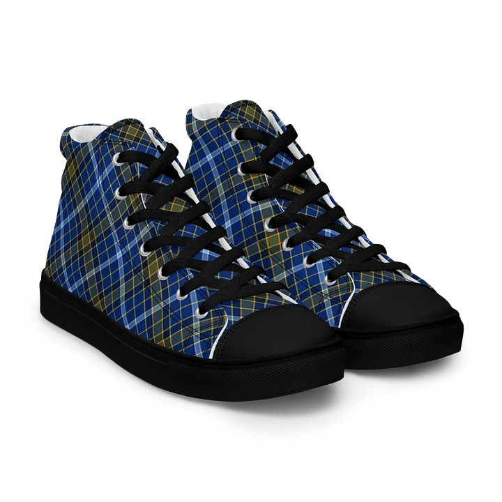 Knox Tartan Men's High Top Shoes product image (1)