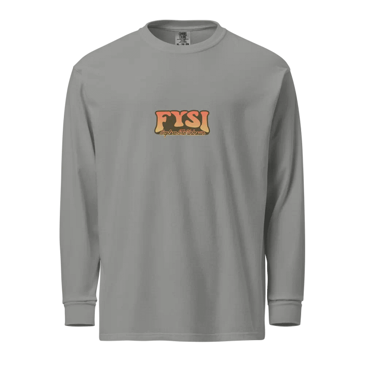 National Parks Tour Organic cotton Long sleeve t-shirt product image (1)