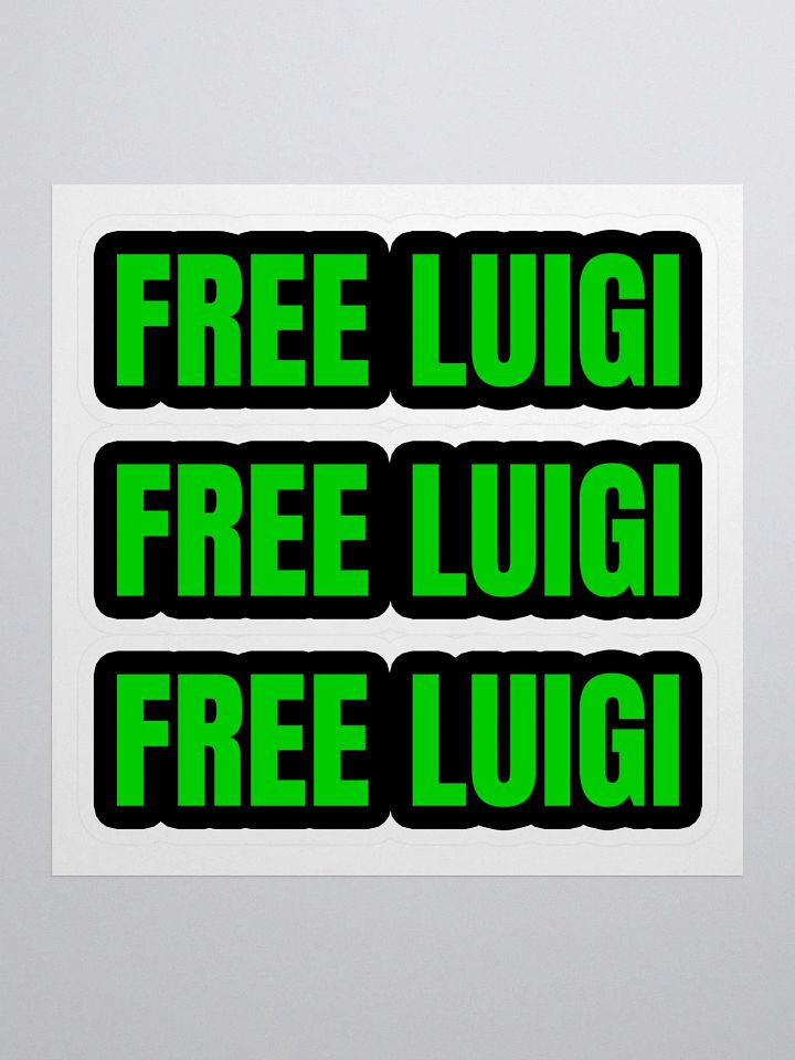 FREE LUIGI Stickers product image (1)