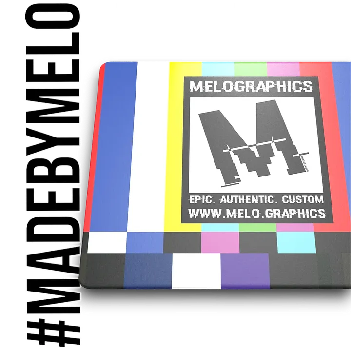 Rated M for MELO TV - Gaming Mouse Pad | #MadeByMELO product image (1)