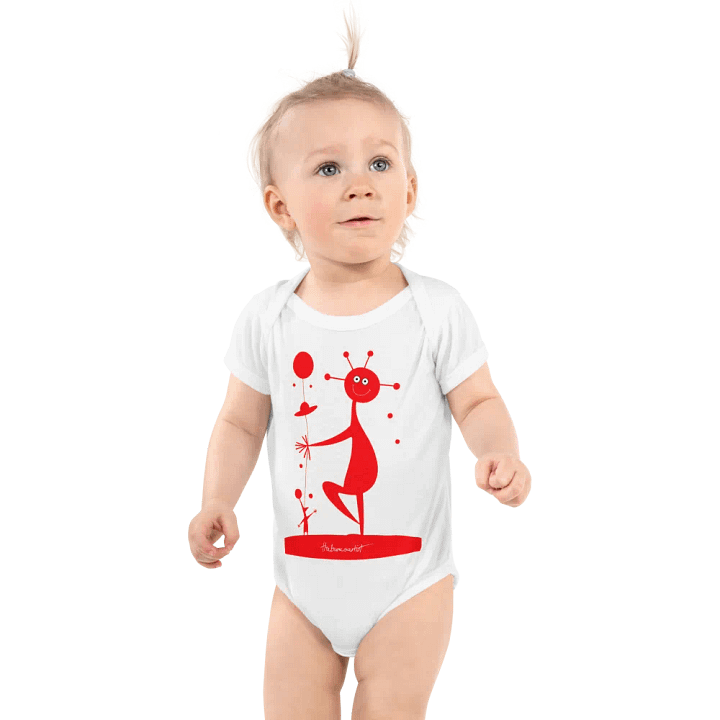 Rabbit Skins Baby Short Sleeve Bodysuit product image (1)