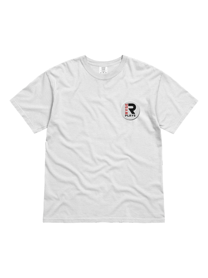 Ryse Plays: Men's T-Shirt Embroided (Black & Red Logo) product image (1)