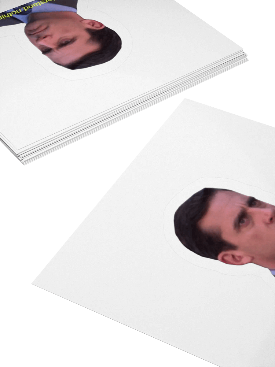 The Office Kiss Cut Stickers product image (15)