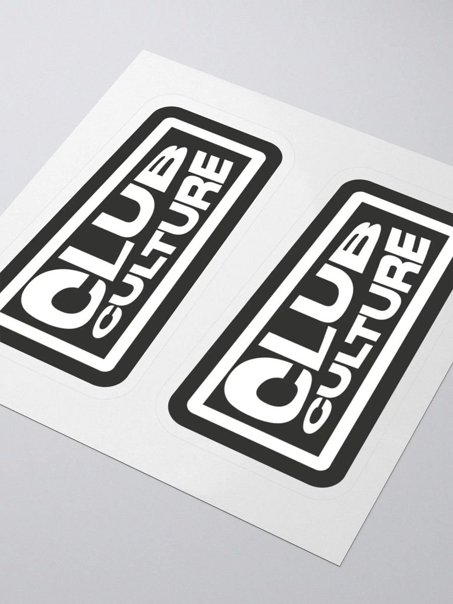 CC Logo Stickers - Grey product image (3)