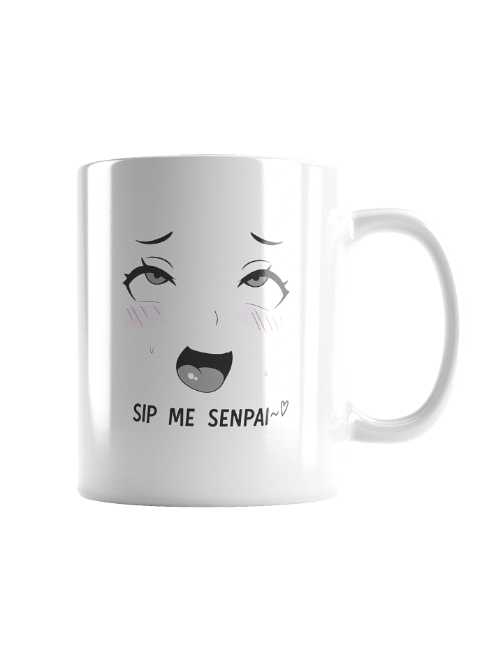 Kawaii Senpai Gaze: Heat-Resistant Anime Eyes Mug Sip Me Senpai product image (5)
