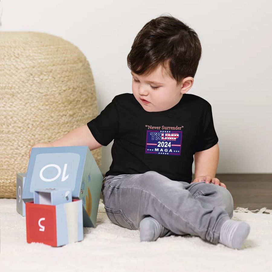 2024 Trump Never Surrender Toddler T-Shirt product image (11)