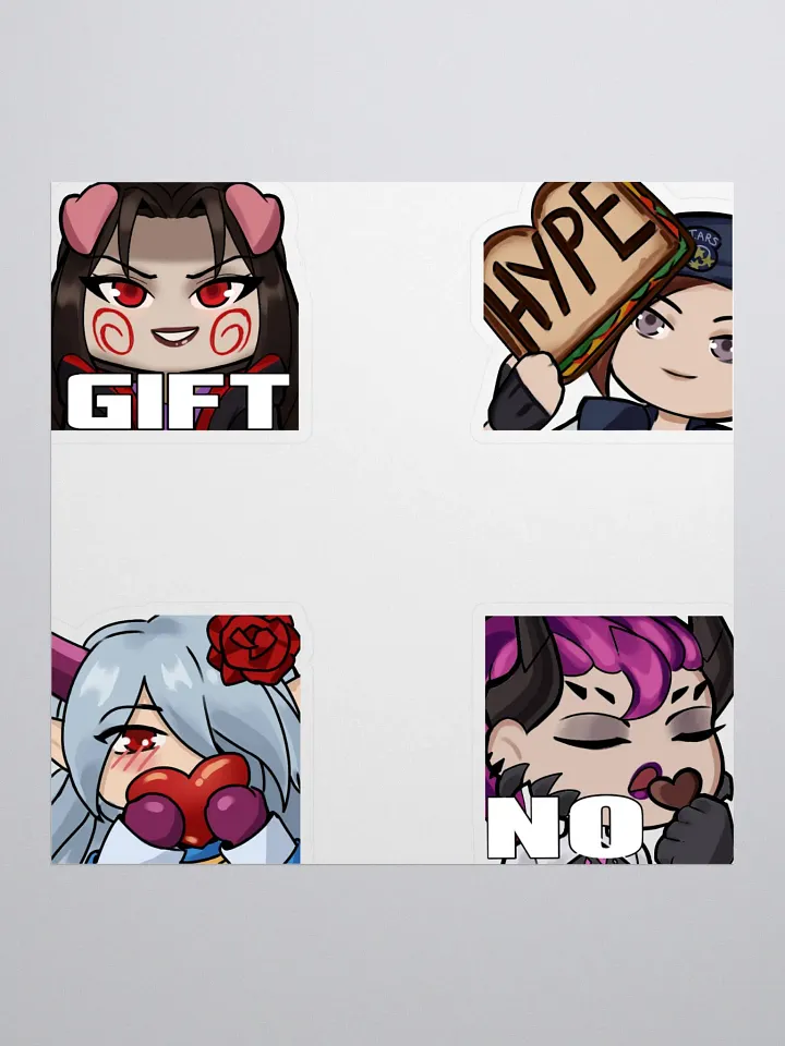 Choco Emote Sticker Pack 4 product image (1)