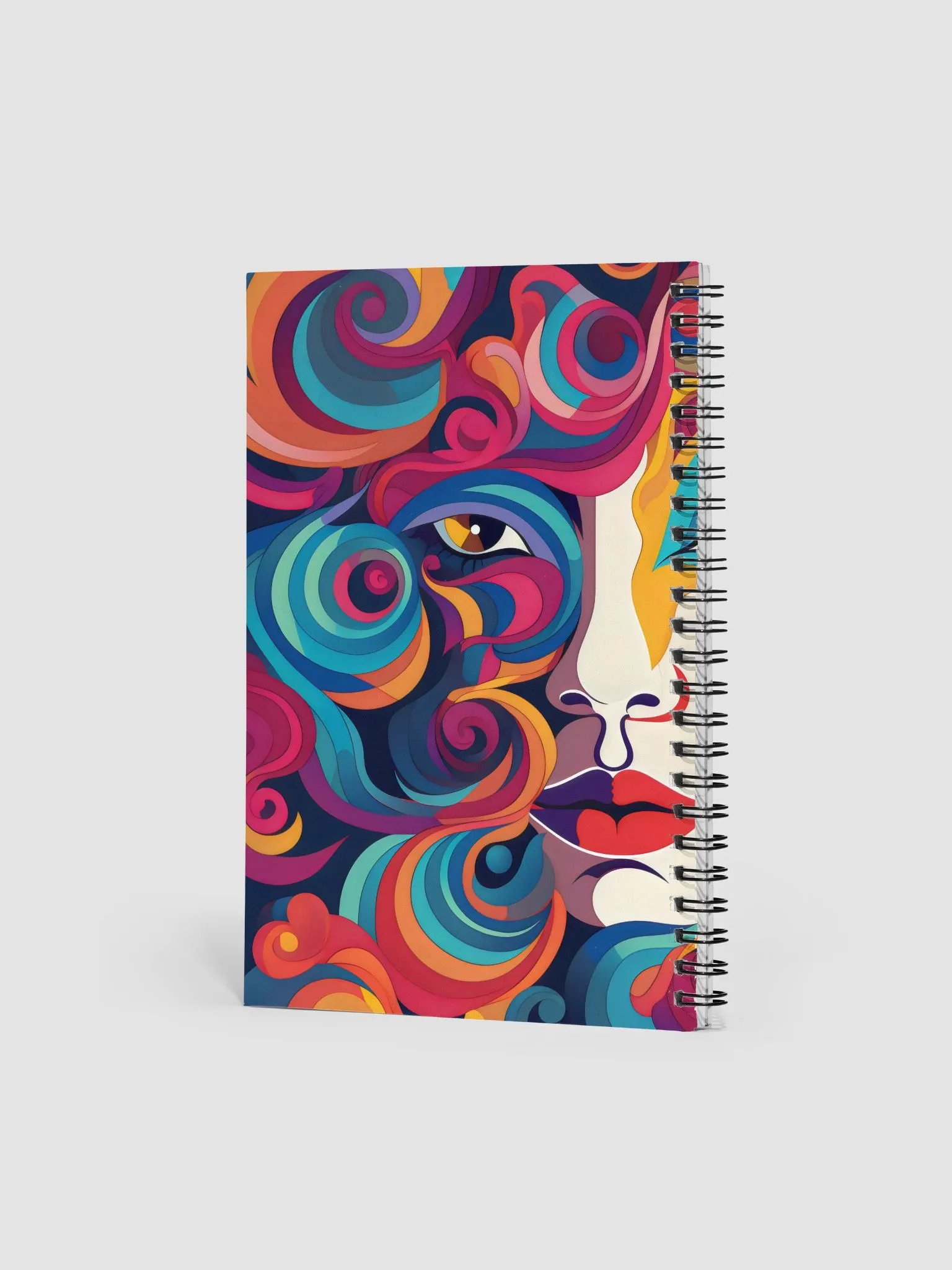 Mystical Swirls Spiral Notebook product image (2)