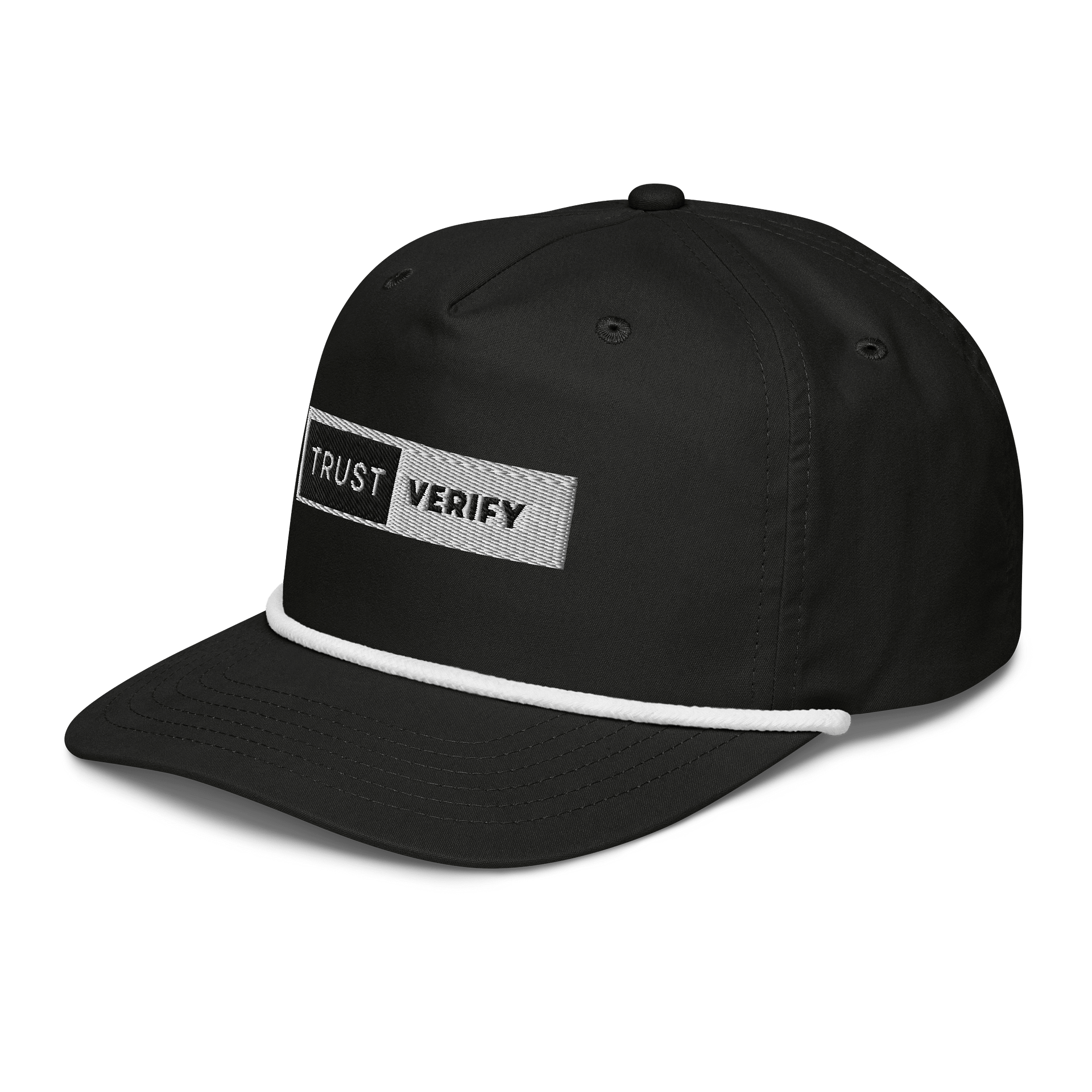 Trust & Verify Golf Rope Cap product image (3)