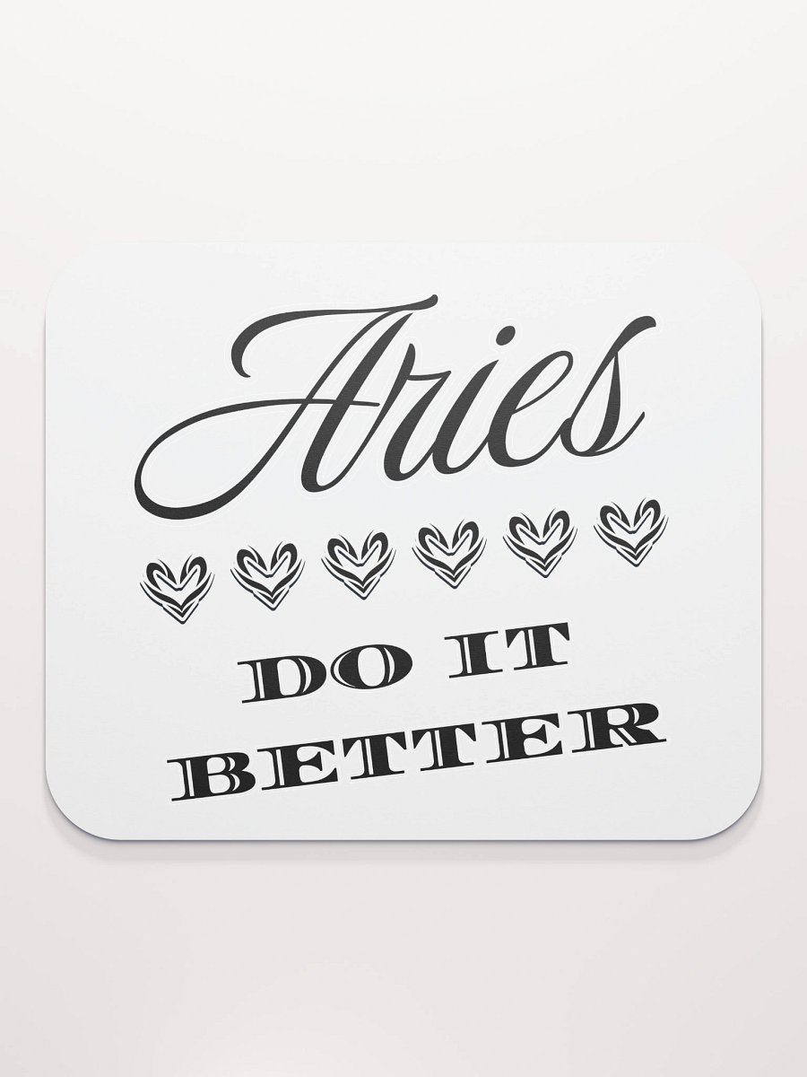 Aries Do It Better Mouse Pad product image (2)