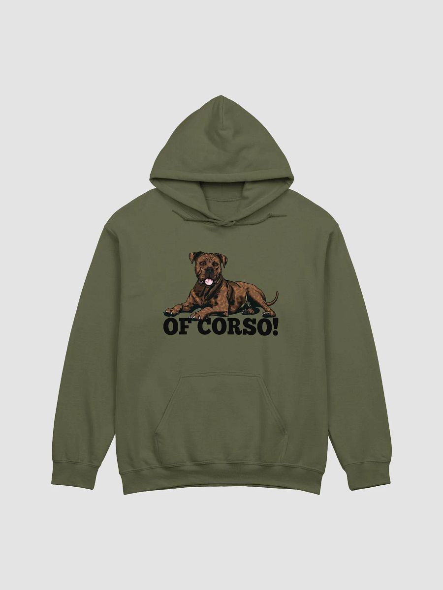 Of Corso! Hooded Sweatshirt of a Cane Corso (Brindle) | Funny Hoodie for Cane Corso Paw-rents product image (16)