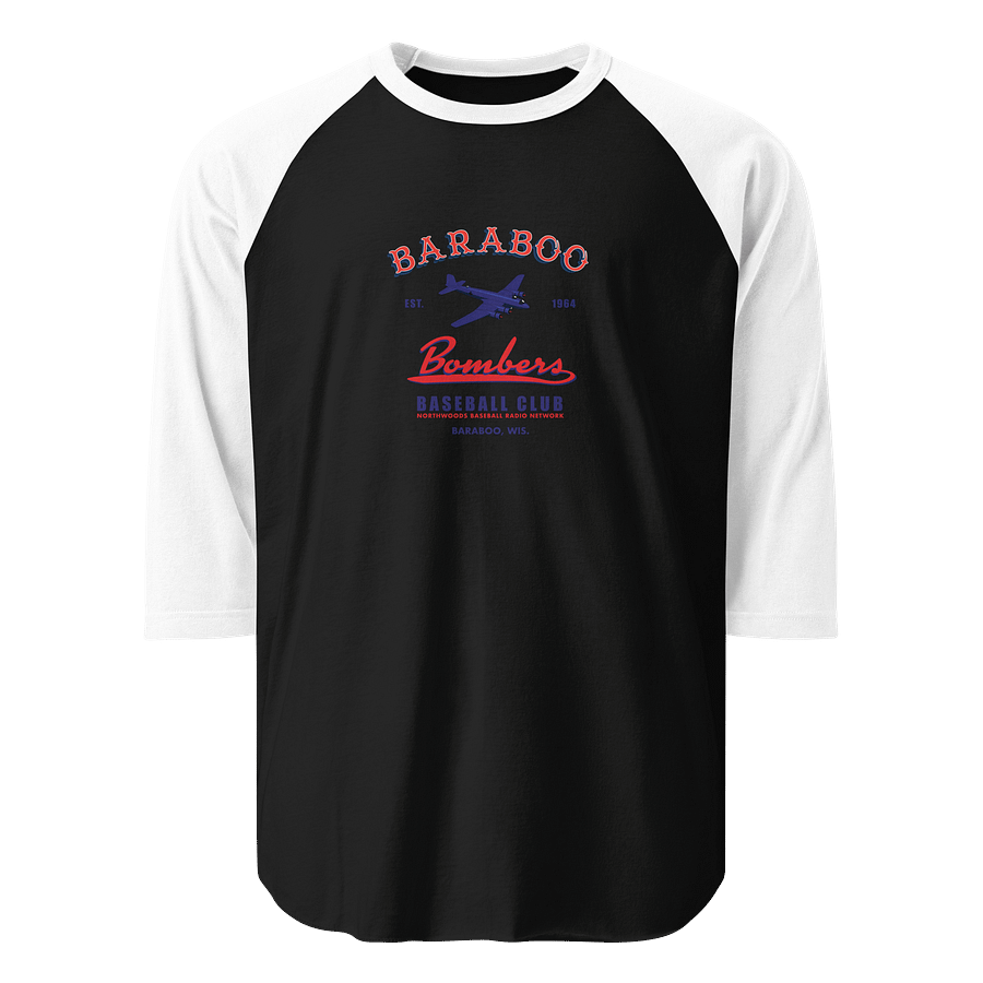 Baraboo Bombers Vintage Baseball Tee product image (1)