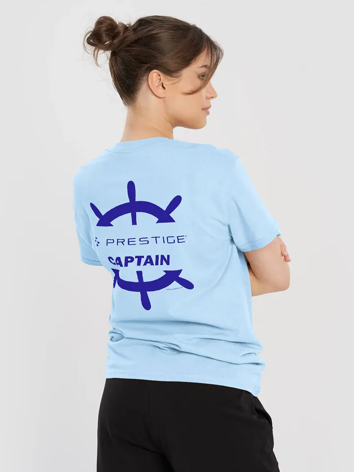 Prestige Captain - T-Shirt - Light Shirt w/Blue Logo product image (1)