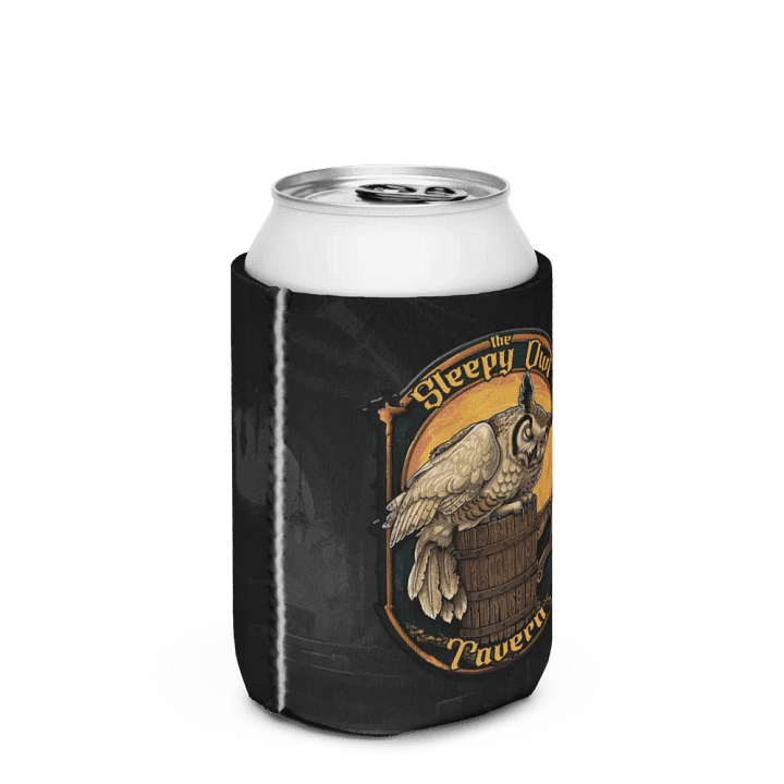 Sleepy Owl Coozie product image (3)