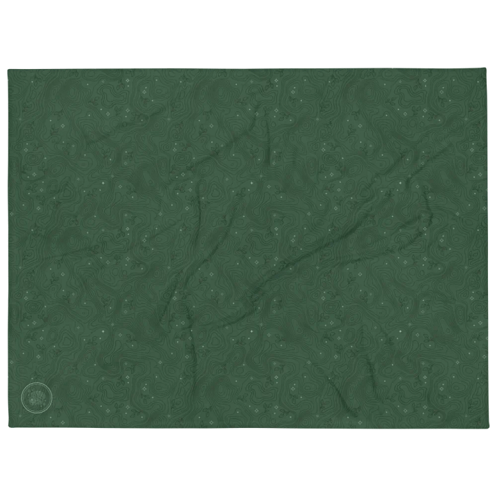 Thorne Topography Fleece Blanket (Light Green) product image (2)