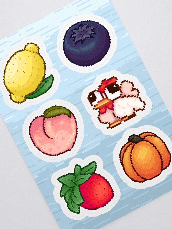 Pixel Fruit Sticker Pack! product image (1)