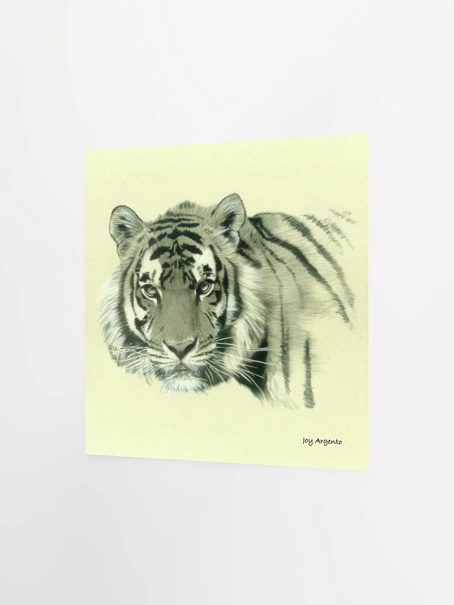 Tiger on Yellow Print product image (4)