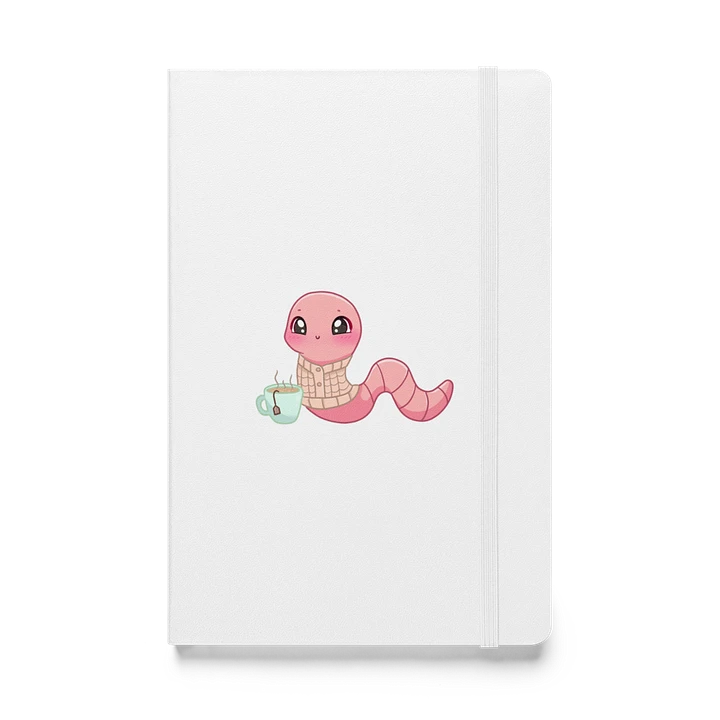 Cozy Worm Hardcover Notebook product image (1)