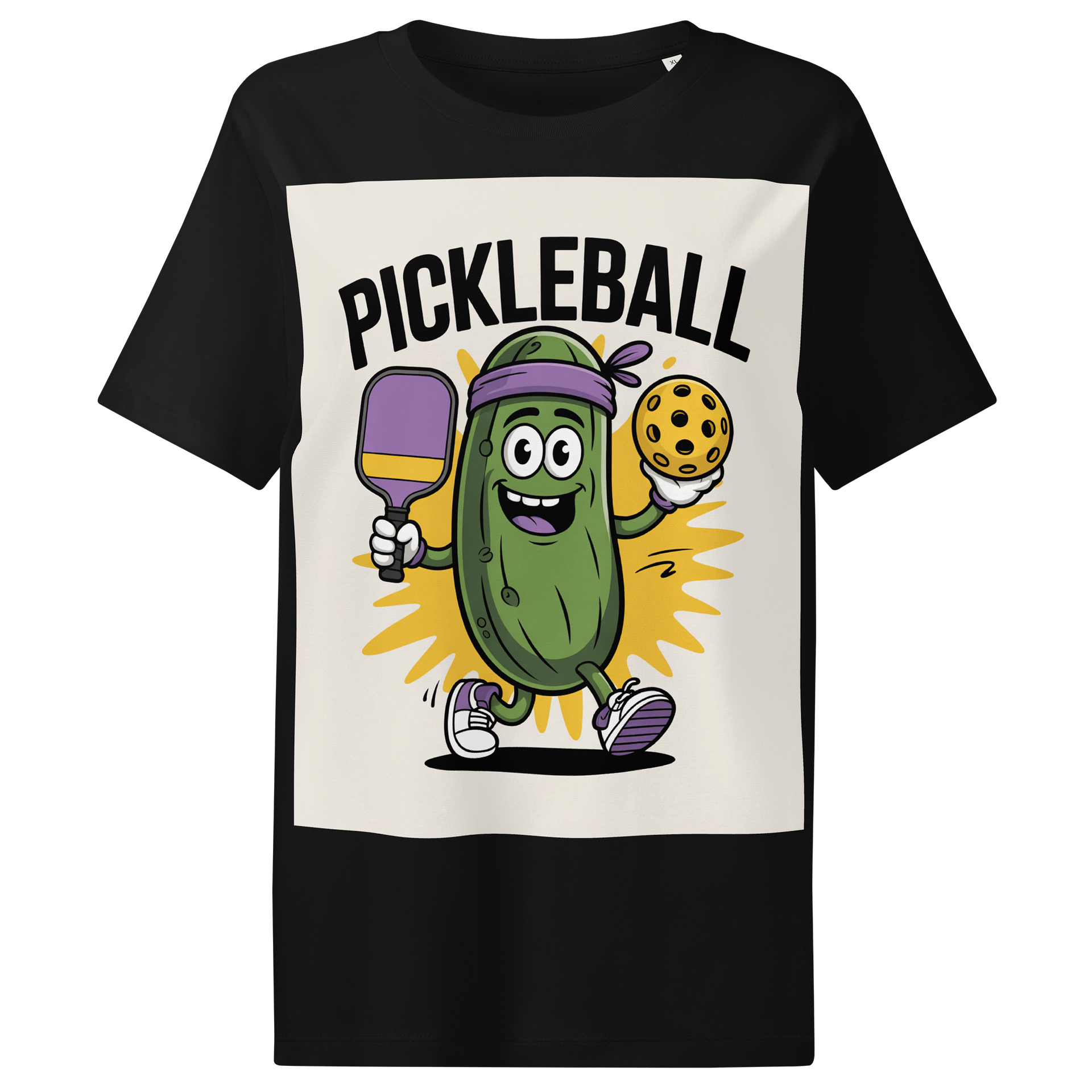 “Dill With It” Pickleball Tee – Funny Pickle Character Shirt product image (1)