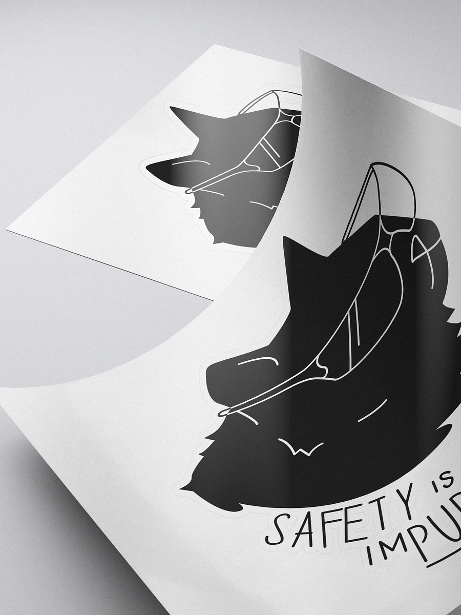 Safety is imPURRtant sticker product image (4)
