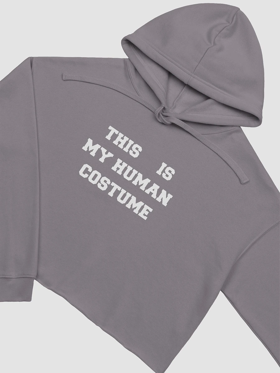 Human Costume fleece crop hoodie product image (4)
