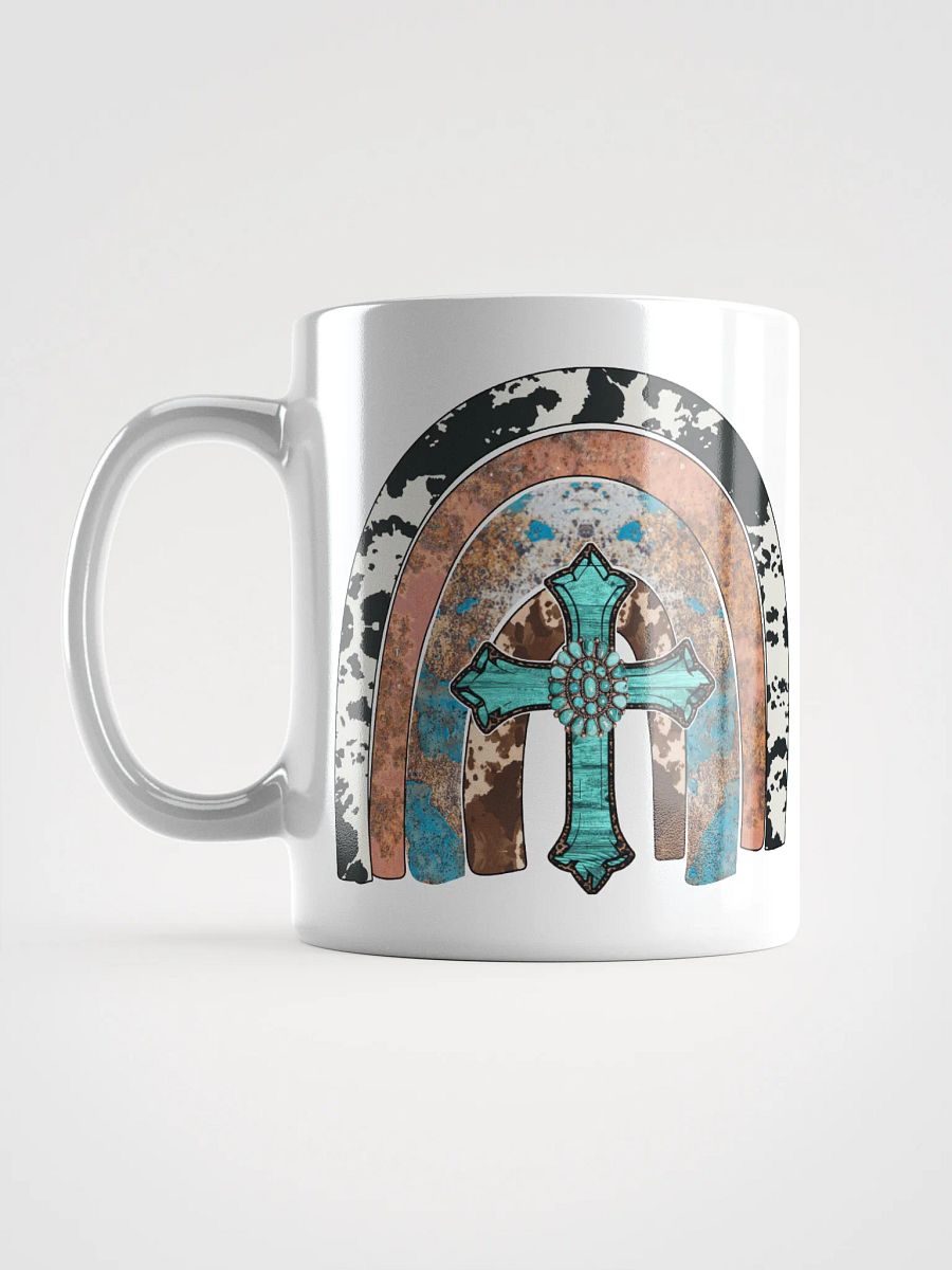 Jesus Rainbow Cowhide - White Mug product image (2)