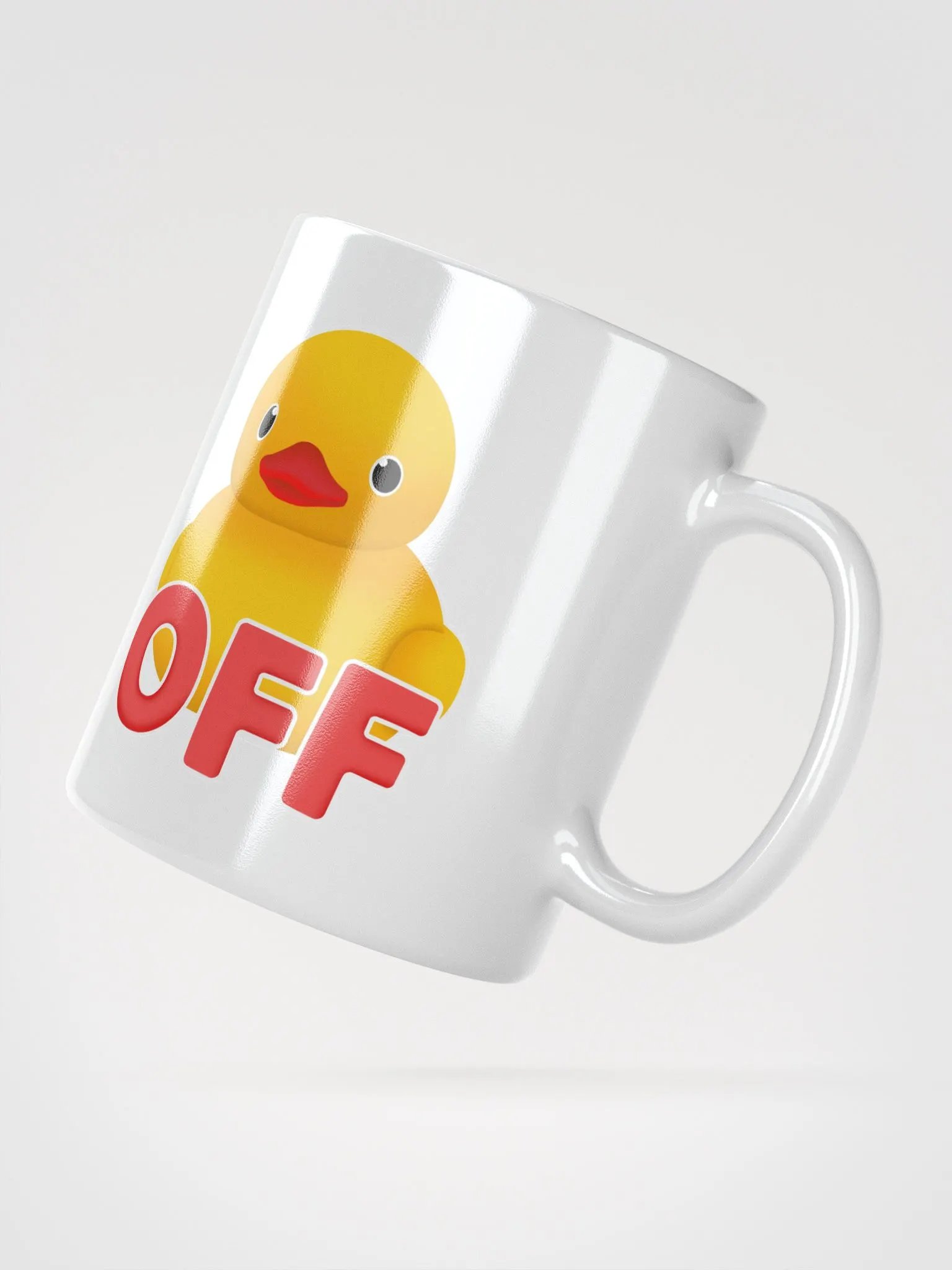 Duck off white mug 11oz product image (5)