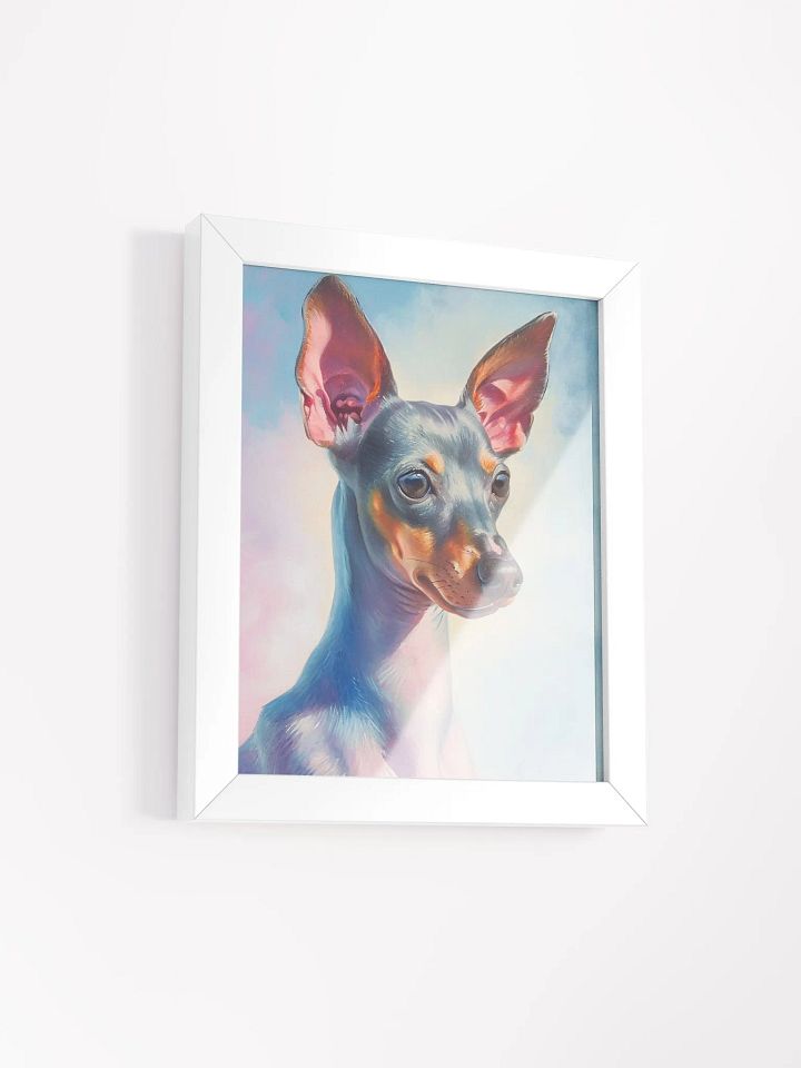 Dreamlike Dog Portrait Framed Poster product image (2)