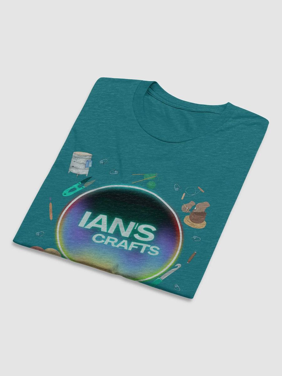 Ian's Crafts Logo Triblend Short Sleeve T-Shirt product image (51)