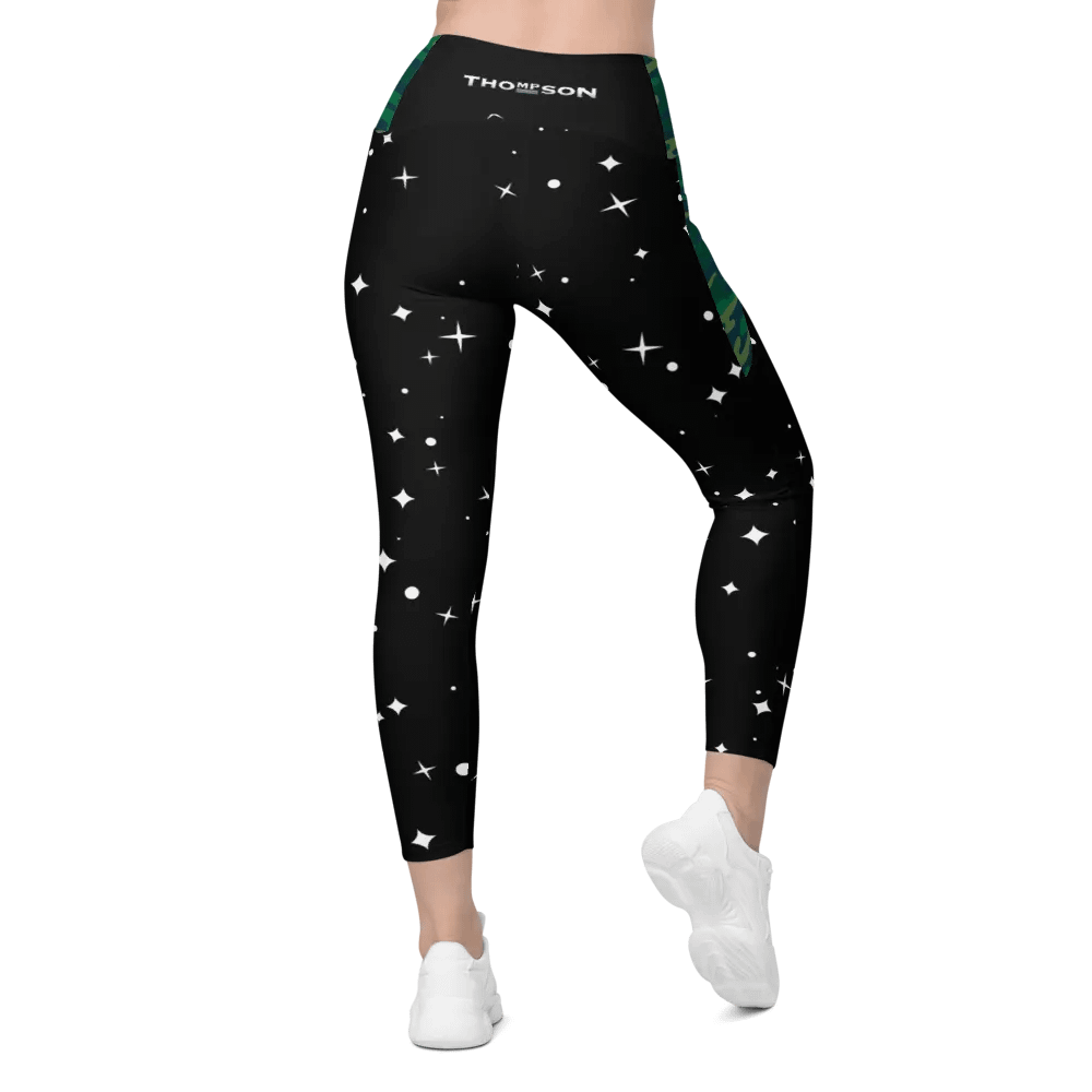 Starry Night Crossover Leggings with Pockets M.P. Thompson product image (2)