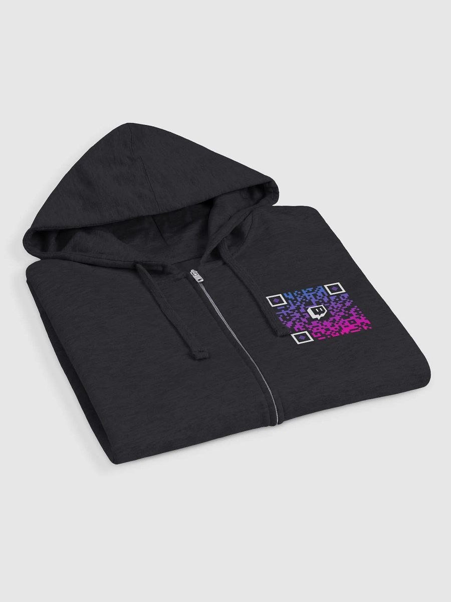 MA Twitch QR Code Zip-Up Hoodie product image (7)
