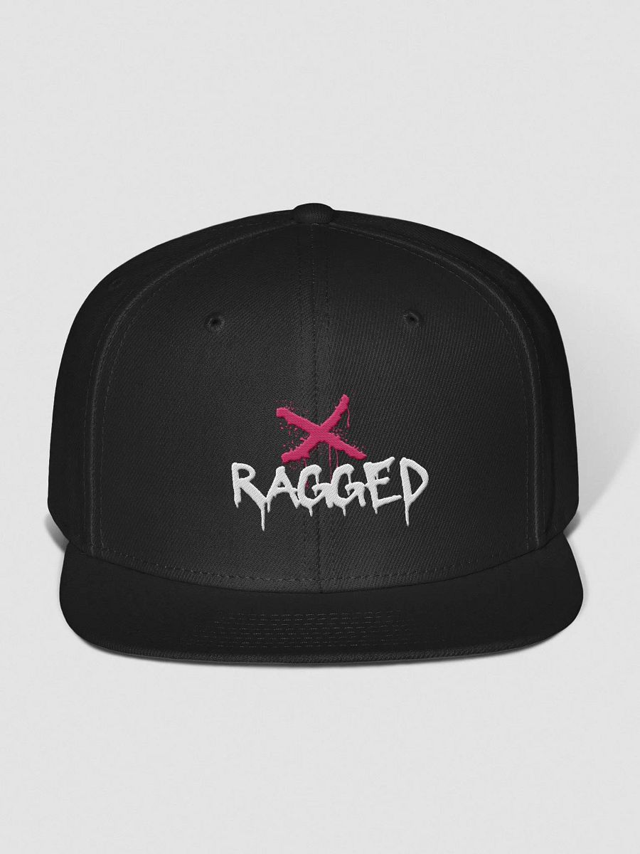 Ragged X Pink, Black Snapback product image (1)