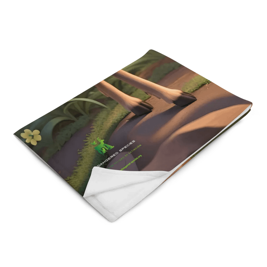 Endangered Species - Mexico - White Tailed Deer Throw Blanket product image (4)