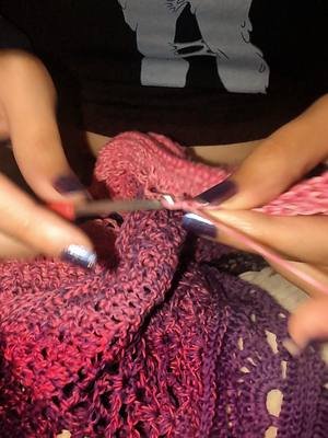 Imagine having a bunch of half finished projects and patterns, but starting a new one. Couldn't be me. #fiberart #shawl #crochet #newproject #smallbusiness 