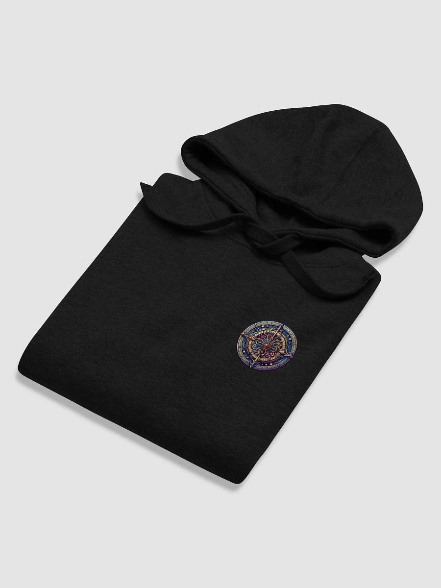 Arcane Clock and Mage Tower Hoodie – Mystical Elegance and Timeless Power 🕰️✨ product image (32)