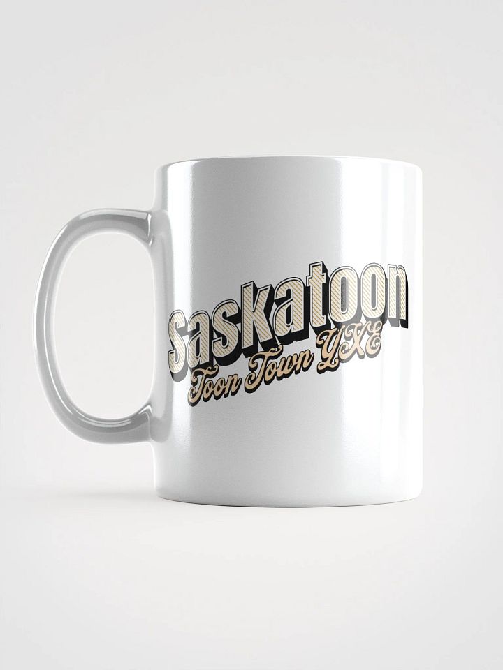 Saskatoon Toon Town YXE Retro Mug product image (1)