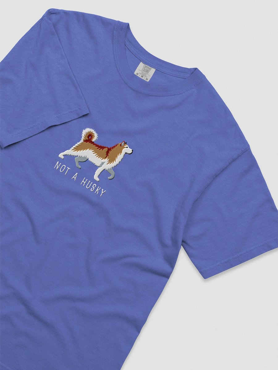 Not a Husky T-Shirt(Embroidered) of an Alaskan Malamute(Brown & White) product image (45)