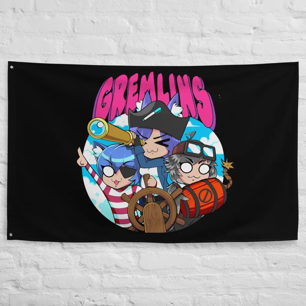 Gremlin Gang Flag product image (10)