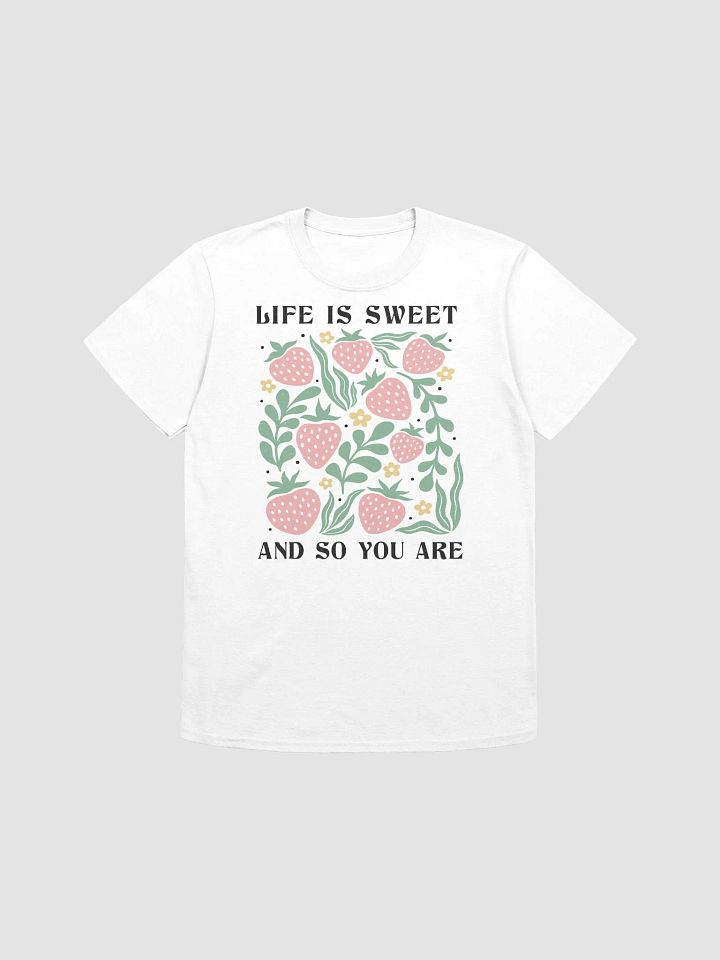Sweet Life Floral Unisex T-Shirt product image (1)