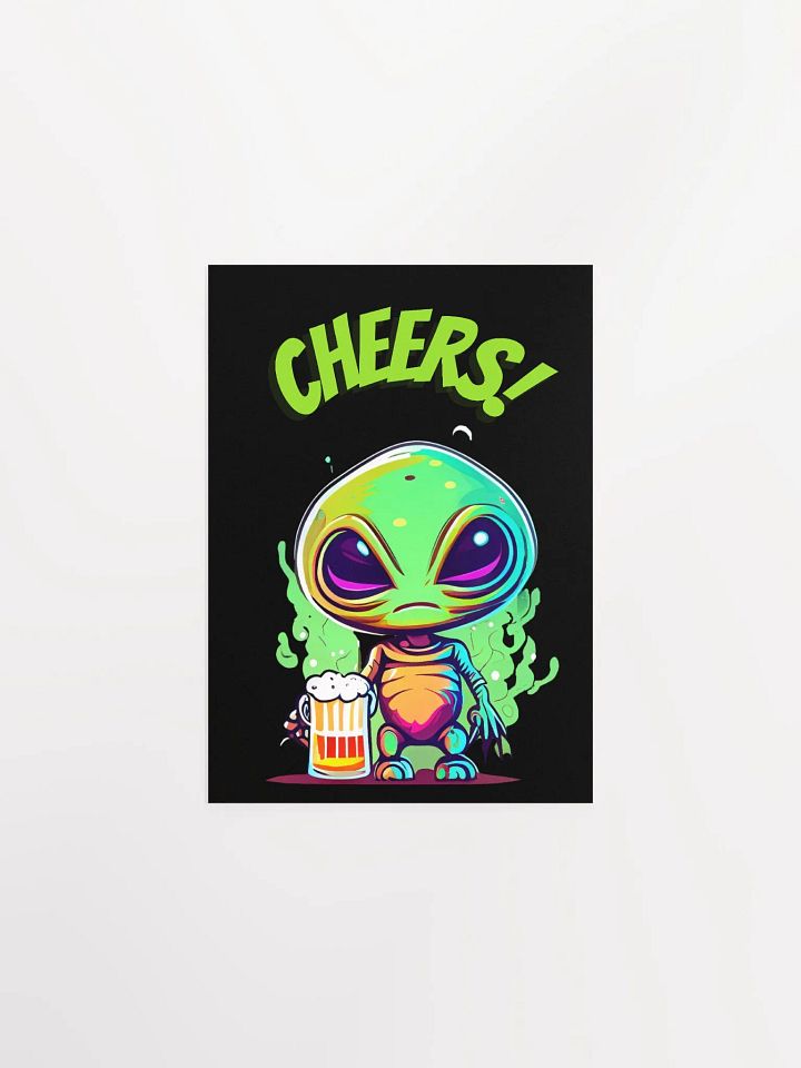 Cheers! Alien Poster product image (1)