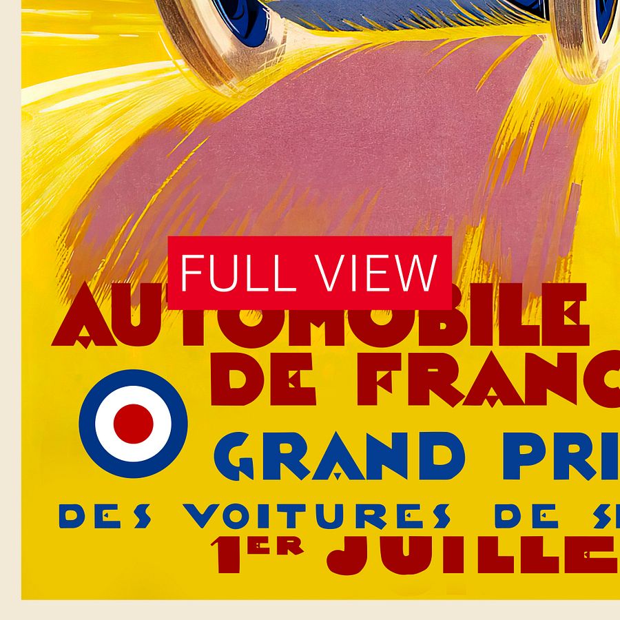 France Monaco Vintage F1 Grand Prix, 1928 poster — Vintage Formula 1 poster, Monaco Grand Prix poster, retro travel poster, retro travel art product image (5)
