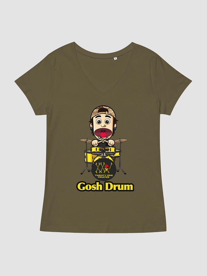 Captain Jen E Women's Fitted V-neck T-Shirt product image (1)