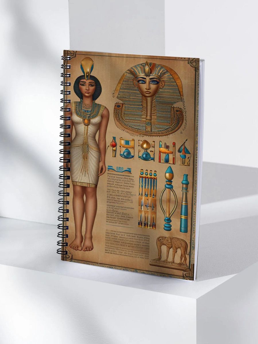 Ancient Egyptian Artifacts Spiral Notebook product image (4)