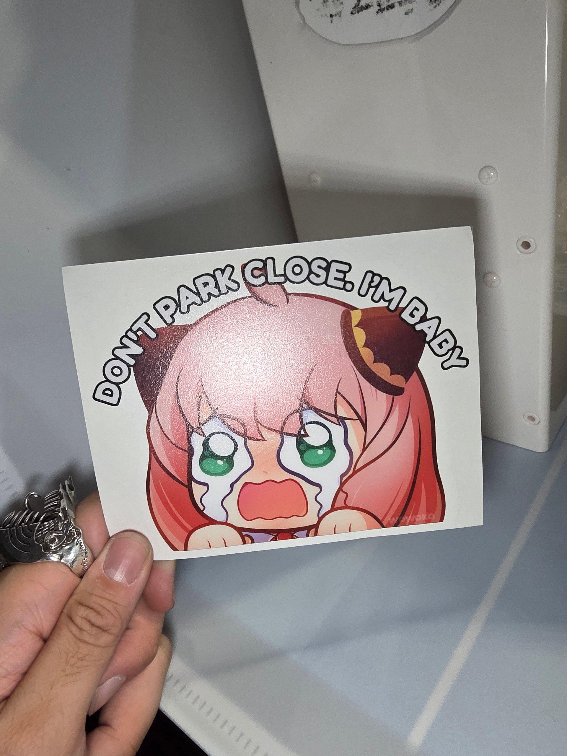 Anya - Don't Park Close I'm Baby - Peeker product image (1)