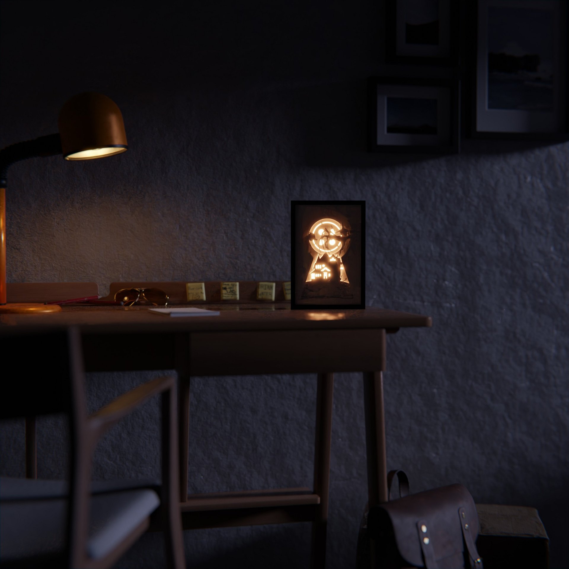 Coraline Lightbox template - PDF PNG SVG DXF + Video product image (8)