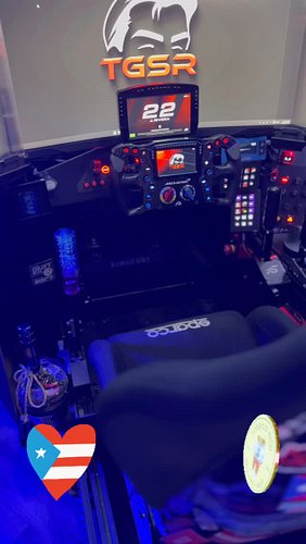 Mi Corazon late por ti PUERTO RICO! 🇵🇷 #simracing #rig #dtmf #badbunny #pr #puertorico #simrig #asher #sim