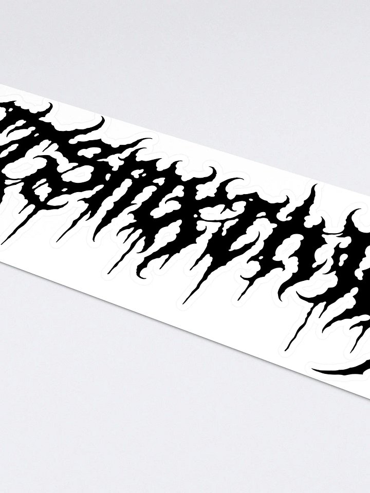 Brutal Logo Kiss Cut Sticker product image (2)