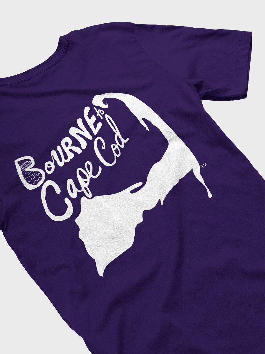 Men's | BOURNE to Cape Cod™ | Supersoft T-Shirt by Bella+Canvas | White Logo on Jewel Tone Colors product image (38)